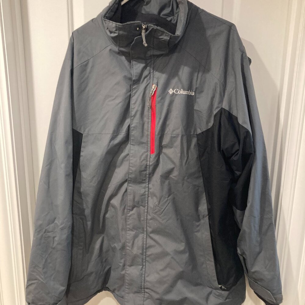 COLUMBIA MENS INTERCHANGE JACKET SIZE L